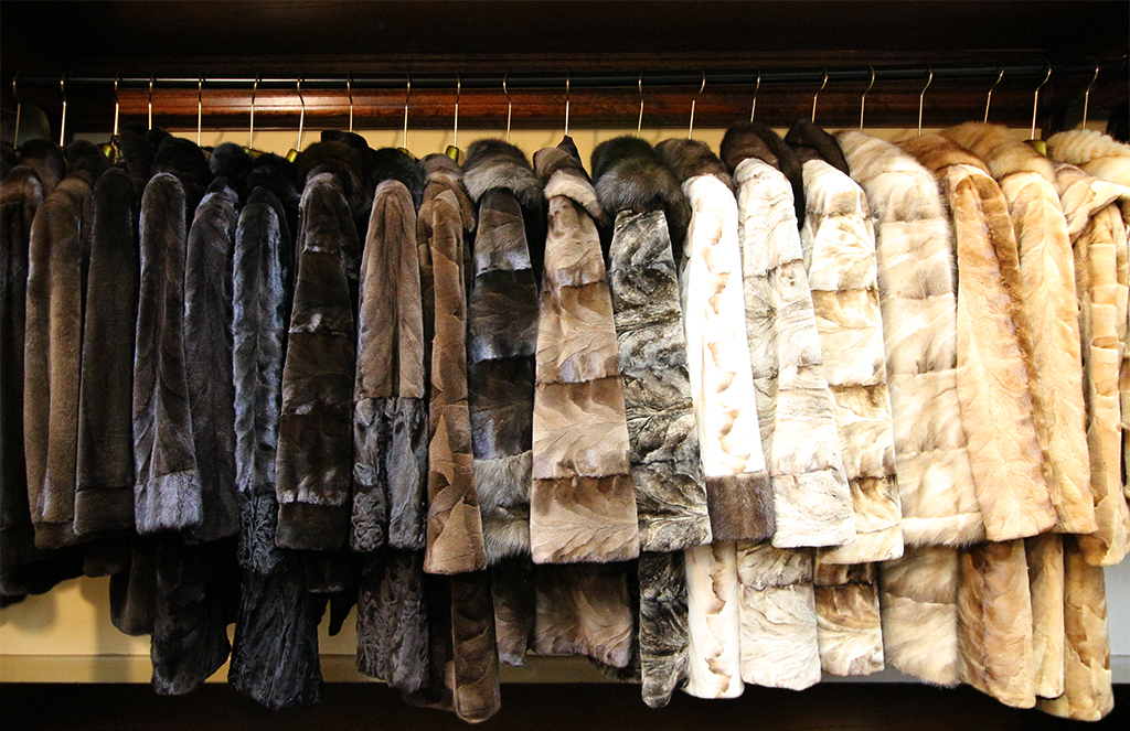 fur coat storage