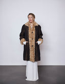 Blonde Sable Lined Storm Coat