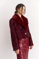 Swakara and Mink Jacket