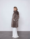 Cerulian Mink Coat