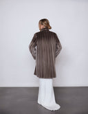 Cerulian Mink Coat