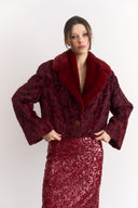 Swakara and Mink Jacket