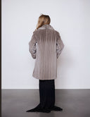 Blue Iris Mink Coat