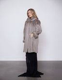 Blue Iris Mink Coat