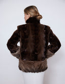 Mink Jacket with Sable Trim