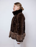 Mink Jacket with Sable Trim