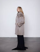 Blue Iris Mink Coat