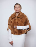 Sheared Mink Cape
